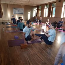 300 Hour Yoga Teacher Training in Rishikesh. Design, Advertising, and Marketing project by Suman Bhandari - 03.26.2023