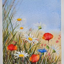 Mi proyecto del curso: Ilustración naturalista con acuarela y carboncillo. Een project van Traditionele illustratie, Schilderij y Naturalistische illustratie van Katarzyna Śpiewak - 28.03.2023
