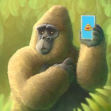 How Do I Make It Throw The Poo?. Traditional illustration, Character Design, Digital Illustration, Digital Painting, Art Direction, Concept Art, and Creativit project by morningside - 03.26.2023