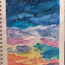 Mi proyecto del curso: Creación de paletas de color con acuarela. Un projet de Illustration traditionnelle, Beaux Arts, Peinture, Aquarelle , et Théorie des couleurs de jenbogosud - 28.03.2023