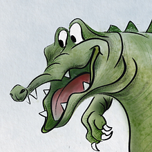 Alligators, friendly psychopaths. Un proyecto de Diseño de personajes de Eric Leyland - 28.03.2023