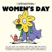 International Women's Day 2023 Illustration Ein Projekt aus dem Bereich Design, Traditionelle Illustration und Design von Figuren von Sanja Grozdanovic - 28.03.2023