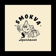 Logo Design for SMOKVA Apartment  Ein Projekt aus dem Bereich Design, Traditionelle Illustration, Br, ing und Identität, Design von Figuren und Grafikdesign von Sanja Grozdanovic - 28.03.2023