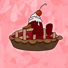 Cherry Platypie . Ilustração tradicional projeto de Amanda Schneider - 25.03.2023