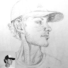 Meu projeto do curso: Caderno de retratos: explore o rosto humano. Un proyecto de Bocetado, Dibujo, Dibujo de Retrato, Dibujo artístico y Sketchbook de Celia Bastos Tachau Monteiro - 29.03.2023