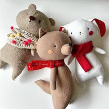 My project for course: Designing and Making Your Own Soft Toy. Projekt z dziedziny Projektowanie postaci, Craft, Projektowanie zabawek,  Sz, cie, Wzornictwo i krawiectwo użytkownika Tehila Bar - 29.03.2023