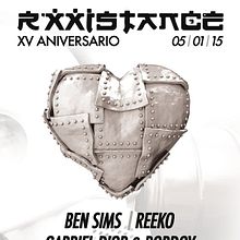 R'XXISTANCE XV ANIVERSARIO. Un proyecto de Diseño gráfico y Publicidad de Jorge Peña - 10.12.2014