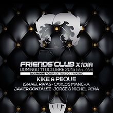 FRIENDS'CLUB. Un proyecto de Diseño gráfico, Ilustración tradicional y Publicidad de Jorge Peña - 22.09.2015