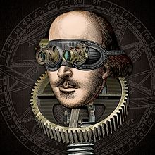 Steam Shakespeare. Ilustração tradicional, Ilustração digital, e Colagem projeto de Pepetto - 17.05.2017