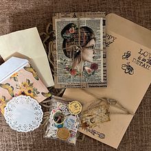 Mariam's Journal . Un progetto di Artigianato, Papercraft, Creatività, Pittura ad acquerello, Ricamo e Pittura acrilica di Mariam Abdelmalek - 29.03.2023