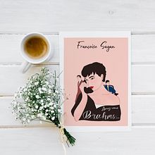 Mon projet du cours : Illustration et lettering : créez une couverture de livre. Un proyecto de Diseño editorial, Diseño gráfico, Lettering, Ilustración digital, Hand lettering e Ilustración editorial de so_lae - 29.03.2023