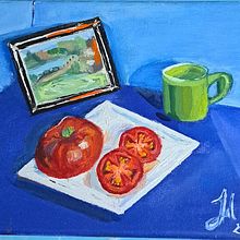 Mi proyecto del curso: Pintura al óleo desde cero. Fine Arts, Painting, and Oil Painting project by Jessica Jacqueline Patiño Carrillo - 03.30.2023