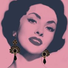 Hand Fan Earrings . Accessor, and Design project by Michela Zaccarini - 03.30.2023