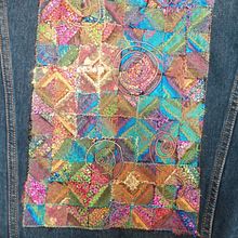 My denim jacket. Projekt z dziedziny  Haft użytkownika Carol Sutton - 30.03.2023