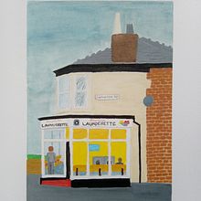My project for course: Vibrant Urban Illustration with Gouache Paint. Traditional illustration, and Painting project by sgrownssketches - 03.30.2023
