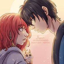 Yona, Hak and Ao redraw. Traditional illustration, Digital Illustration, and Digital Drawing project by Carmen Sánchez - 03.30.2023