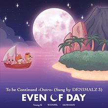 EVEN OF DAY - To be Continued -Outro- CD cover fanart. Traditional illustration, Music, Drawing, Digital Illustration, and Digital Drawing project by Carmen Sánchez - 03.30.2023