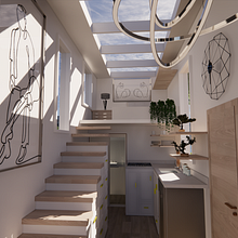 Mi proyecto del curso: Diseño de interiores . Interior Architecture, Interior Design, Interior Decoration, and Spatial Design project by Angel Hurtado Benitez - 03.27.2023