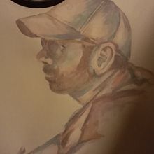 Mi proyecto del curso: Retrato artístico en acuarela. Fine Arts, Painting, Watercolor Painting, and Portrait Drawing project by vanejohr - 03.30.2023
