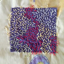 Robe d'atelier. Embroider, Sewing, DIY, Upc, cling, and Textile Design project by Lucie Thiam Bouleau - 03.31.2023