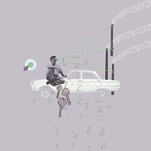 Ilustraciones para el magazine de flotas de automóvil " Fleet People”. . Ilustrasi tradisional proyek oleh Patricia Jadraque Macía - 03.31.2023