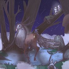 Mein Abschlussprojekt für den Kurs: Von der Natur inspiriert: Illustriere niedliche Charaktere. Character Design, Drawing, Digital Illustration, and Digital Drawing project by Samy Strubbi - 03.31.2023