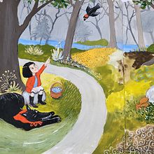Mi proyecto del curso: Técnicas de ilustración infantil con sketchbook. Projekt z dziedziny Projektowanie postaci, R, sunek ołówkiem, Ilustracje dla dzieci, Sketchbook, Malowanie gwaszami i Książka obrazkowa użytkownika Katarzyna Śpiewak - 01.04.2023