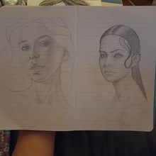 My project for course: Portrait Sketchbooking: Explore the Human Face. Sketching, Drawing, Portrait Drawing, Artistic Drawing, and Sketchbook project by Connor Musoke-Jones - 04.01.2023