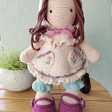 Mi proyecto del curso: Elaboración de muñecas amigurumi románticas Ein Projekt aus dem Bereich H, werk, Spielzeugdesign, Weben, Crochet, Amigurumi und Textildesign von Maritza Cortés Piñon - 01.04.2023