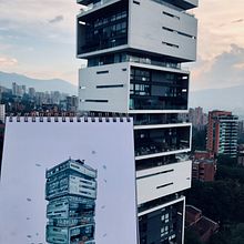 Mi proyecto del curso: Dibujo arquitectónico expresivo con marcadores de colores. Sketching, Drawing, Architectural Illustration, Sketchbook & Ink Illustration project by Jennifer Vanegas - 04.02.2023