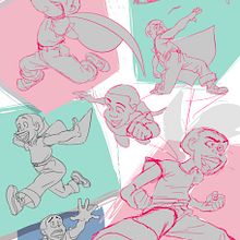 The Kid with a Cape(WIP). Character Design project by Alexander Ferrer - 10.05.2021