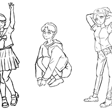 Mi proyecto del curso: Dibujo de personajes llenos de personalidad. Un projet de Conception de personnages, Esquisse , Dessin, Stor, telling, Stor, board, Dessin artistique , et Narration de Melisa Chen - 02.04.2023