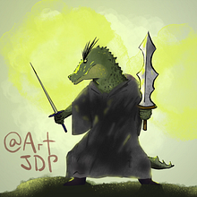My project for course: Illustrating Fantastical Animals with Procreate. Traditional illustration, Character Design, Drawing, Digital Illustration, Stor, telling, and Narrative project by @ ArtJDP - 03.26.2023