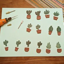 My project for course: Polymer Clay Jewelry Design for Beginners. Accessory Design, Arts, Crafts, Jewelry Design, and DIY project by Mary Hoffmann - 04.02.2023
