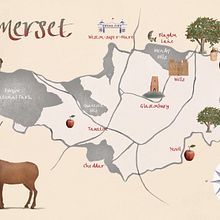 My project for course: Illustrated Map Creation: Reflecting a City's Essence . % lanzreinhelen tarafından hazırlanan Geleneksel illüstras, on, İnfografikler, Çizim, Dijital İllüstras, on, Dijital Bo, Ve ama projesi - 04.02.2023