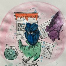 Riparamati . Een project van Traditionele illustratie van camomilla1976 - 02.04.2023