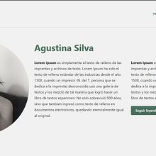 Mi proyecto del curso: WordPress: crea una web profesional desde cero. Un progetto di Web design, Web development, Sviluppo No-Code e Design di prodotti digitali di Agustina Silva - 01.04.2023