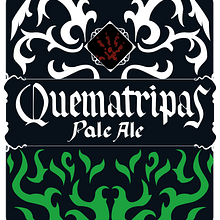 Diseño de marca de cerveza. Quematripas. Un progetto di Tipografia e Calligrafia di Miguel Fuentes - 03.04.2023