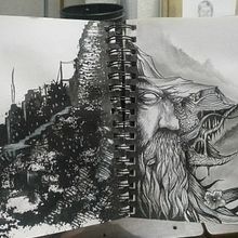 Mi proyecto del curso: Técnicas de dibujo para principiantes: trabaja la observación. Un progetto di Bozzetti, Disegno a matita, Disegno, Sketchbook e Illustrazione con inchiostro di Carlos Adrián De La Paz Almaraz - 03.04.2023