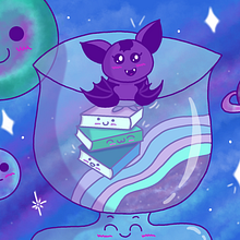 My project for course: Designing Kawaii Worlds: Spread Joy Through Illustration. Un progetto di Character design, Illustrazione digitale e Manga di Karolann - 03.04.2023