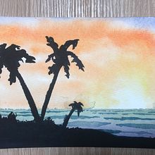 Aaron Blaise Watercolor Course. Traditional illustration, Watercolor Painting, and Painting project by Oleh Mazhukin - 04.03.2023
