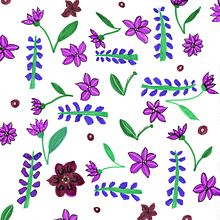 Botanical Patterns in a Sketchbook: Conquer the Blank Page. Un progetto di Pattern design e Pittura acrilica di Judy Huck - 28.03.2023