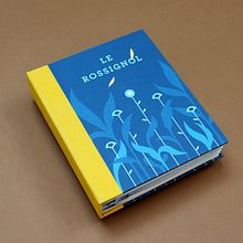 Le Rossignol. Projekt z dziedziny Trad, c, jna ilustracja, Grafika ed, torska, Grafika wektorowa i  Introligatorstwo użytkownika Apolline Angebaud - 03.04.2023
