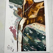Mon projet du cours : L'art de l'aquarelle : peignez votre vision du monde. Un proyecto de Ilustración tradicional, Bellas Artes, Pintura y Pintura a la acuarela de cormier_susanne - 04.04.2023