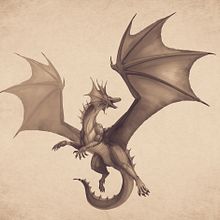 Dragon Commission. Un proyecto de Diseño de personajes, Ilustración tradicional y Dibujo digital de Wison Hendrik - 04.04.2023