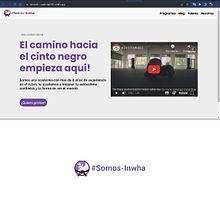 INWHA PROYECTO. Un proyecto de Diseño Web, Desarrollo Web, CSS, HTML, JavaScript y Diseño de producto digital de Lucas Carril - 15.03.2023