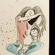 Mom. Traditional illustration project by Cris N Sunny Shukla - 04.04.2023