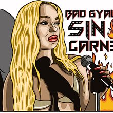 Sin Carne' - Bad Gyal. Traditional illustration, Design, Music, Editorial Design, Events, Vector Illustration, Drawing, Digital Illustration, Digital Design, and Digital Drawing project by Andrea Moral García - 10.08.2022