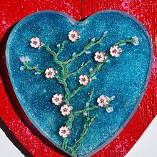 SillystreetheartS ❤️Spring, inspired by Vincent van Gogh's almond blossoms painting.. Arte urbana projeto de annette_hello - 04.04.2023