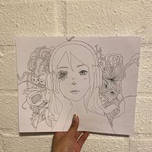 Autorretrato Ein Projekt aus dem Bereich Traditionelle Illustration von Natalia Catalán - 05.04.2023